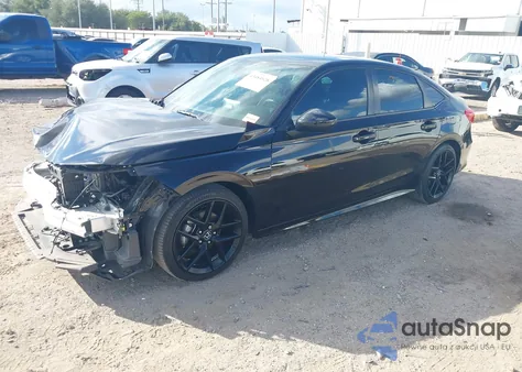 2022 Honda Civic Sport z USA, uszkodzony, nr VIN 2HGFE2F51NH604591